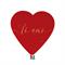 PIATTI IN CARTONCINO CUORE TI AMO GOLD 22X22CM 6PZ