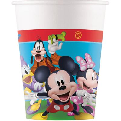 BICCHIERI TOPOLINO IN CARTA 200ML 8PZ