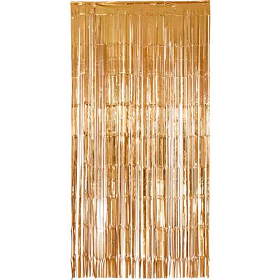 TENDA METALLICA IN FRANGE ROSEGOLD 2X1MT