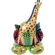 PALLONCINO IN MYLAR AIRLOONZ GIRAFFA 53X79CM